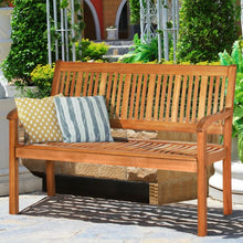 Load image into Gallery viewer, Two Person Outdoor Garden Bench
