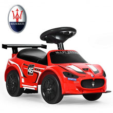 Load image into Gallery viewer, Kids Maserati GT MC Trofeo Ride On Push Car Toddlers Walker