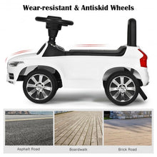 Load image into Gallery viewer, Kids Volvo Licensed Ride On Push Car Toddlers Walker-White