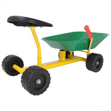 Load image into Gallery viewer, 8" Heavy Duty Kids Ride-on Sand Dumper w/ 4 Wheels-Green