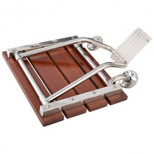 Load image into Gallery viewer, Wall Mount Folding Bath Seat Shower Bench