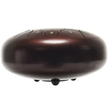 Load image into Gallery viewer, Steel Tongue Handpan Drum 13 Notes 12�-Coffee