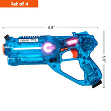 Load image into Gallery viewer, 4-set Infrared Laser Tag Guns Battle Blasters