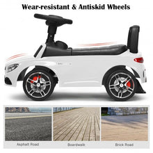 Load image into Gallery viewer, Mercedes Benz Licensed Kids Ride On Push Car-White