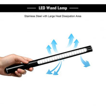 Load image into Gallery viewer, 40 LED Closet Portable USB Rechargeable Wardrobe Lamp-Black