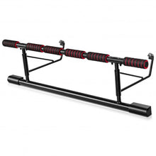 Load image into Gallery viewer, Foldable Pull Up Bar Doorway Chin Up Bar with Foam Grip for Home Gym