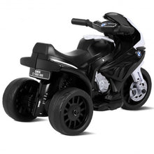 Load image into Gallery viewer, 6V Kids 3 Wheels Riding BMW Licensed Electric Motorcycle-Black