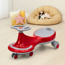 Load image into Gallery viewer, Wiggle Car Ride-on Toy with Flashing Wheels-Red