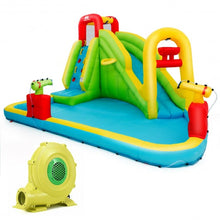 Load image into Gallery viewer, Outdoor Inflatable Water Bounce House with 480W Blower