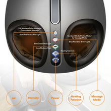 Load image into Gallery viewer, Foot Massager Machine with Heat and Calf Air Bag-Black