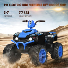 Load image into Gallery viewer, 12V Kids 4-Wheeler ATV Quad Ride On Car -Navy