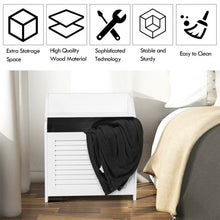 Load image into Gallery viewer, Laundry Hamper Cabinet Laundry Sorter Chest with Seat
