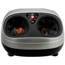 Load image into Gallery viewer, Shiatsu Foot Massager with Heat Kneading Rolling Scraping Air Compression-Silver
