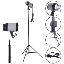 Load image into Gallery viewer, 2 x 160W Flash Lamp Holder Set with Light Stand