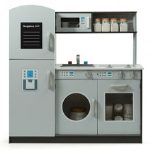 Load image into Gallery viewer, Kids Pretend Play Kitchen Cooking Set with Simulated Sound