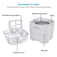 Load image into Gallery viewer, 1.6 Quart Automatic Ice Cream Maker Freezer Dessert Machine-White