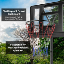 Load image into Gallery viewer, Height Adjustable Portable Shatterproof Backboard Basketball Hoop
