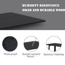 Load image into Gallery viewer, Foldable Home and Office Computer Desk-Black