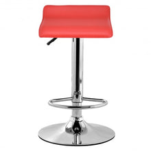 Load image into Gallery viewer, Set of 2 Modern Bar Stools Dinning Counter Chairs-Red