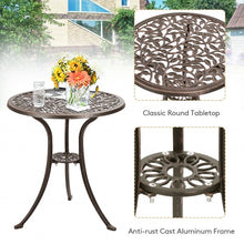 Load image into Gallery viewer, 3 Pcs Cast Aluminum Bistro Set