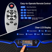 Load image into Gallery viewer, 3D Vibration Plate Fitness Machine with Remote Control Bluetooth Loop-Blue