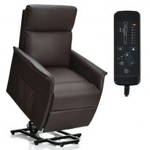 Load image into Gallery viewer, Electric Power Lift Recliner Chair with Remote Control-Coffee