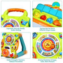Load image into Gallery viewer, 3 in1 Kids Activity Sit to Stand Musical Learning Walker