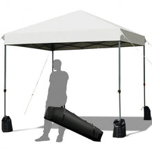 Load image into Gallery viewer, 8?x8' Outdoor Pop up Canopy Tent w/Roller Bag-White