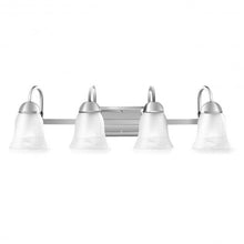 Load image into Gallery viewer, Bath Light 4-Light LED Brushed Nickel Vanity
