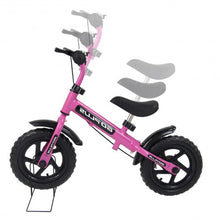 Load image into Gallery viewer, 12" Three Colors Kids Bike Bicycle with Brakes and Bell-Pink