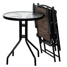Load image into Gallery viewer, 3 pcs Bistro Patio Garden Furniture Set