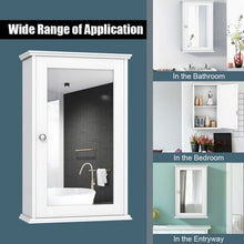 Load image into Gallery viewer, Bathroom Wall Cabinet with Single Mirror Door