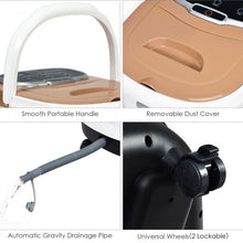 Load image into Gallery viewer, Portable Foot Spa Bath Motorized Massager with Shower-Coffee