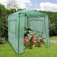 Load image into Gallery viewer, 6'x 8' Portable Walk-in Greenhouse W/Window-Green