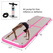 Load image into Gallery viewer, Air Track Inflatable Gymnastics Tumbling Floor Mats with Pump-Pink