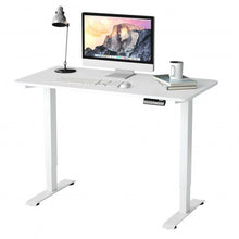 Load image into Gallery viewer, Electric Height Adjustable Standing Desk with Memory Controller-White