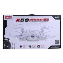 Load image into Gallery viewer, Syma X5C Explorers 2.4G 4CH 6-Axis Gyro RC Quadcopter with HD Camera RTF