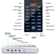 Load image into Gallery viewer, 61-key MIDI Bluetooth Portable Electronic Piano