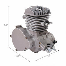 Load image into Gallery viewer, 80cc 2-Stroke Bicycle Gasoline Engine Motor Kit DIY Motorized Bike BlackNew Gray