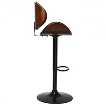 Load image into Gallery viewer, Set of 2 Bentwood Mid-Century Adjustable Swivel Barstool