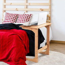 Load image into Gallery viewer, Home Office Bamboo End Side Sofa Laptop Desk