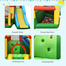 Load image into Gallery viewer, Kids Inflatable Dual Slide Jumping Castle with 780W Blower