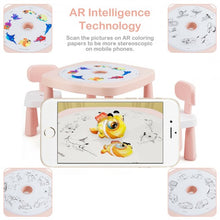 Load image into Gallery viewer, AR Function Kids Game Table and Chair Set-Pink