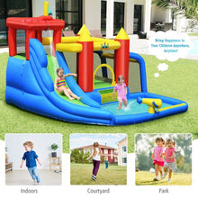 Load image into Gallery viewer, Inflatable Bouncer Bounce House with Water Slide Splash Pool without Blower
