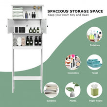Load image into Gallery viewer, Bathroom Wood Organizer Shelf Storage Rack with Cabinet