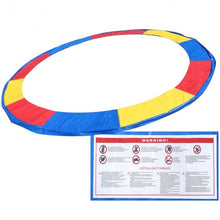 Load image into Gallery viewer, Colorful Safety Round Spring Pad Replacement Cover for 12' Trampoline