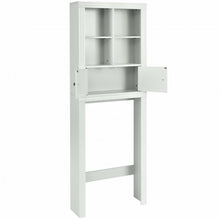 Load image into Gallery viewer, Over the Toilet Storage Rack Bathroom Space Saver with Adjustable Shelf