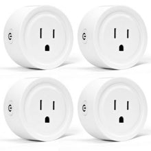 Load image into Gallery viewer, 4 Pcs Smart Sockets Mini Wifi Smart Plug Outlet