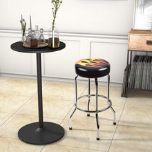 Load image into Gallery viewer, 29'' Height Round Counter Flame Bar Stools