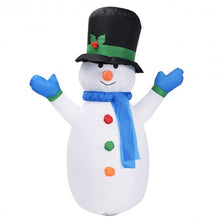Load image into Gallery viewer, 4 ft Airblown Inflatable Christmas Snowman Decoration